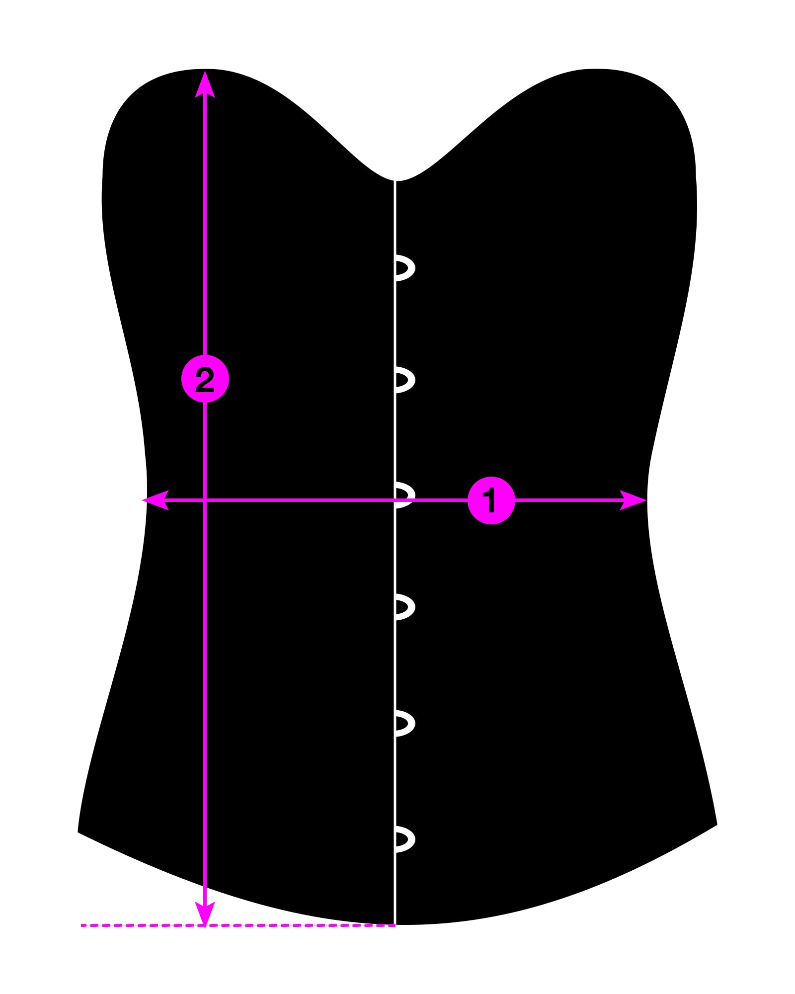 PVC Overbust Corset – alicetek